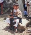 Foto de  Jordi - Galería: YEMEN - Fotografía: nio yemeni con metralleta