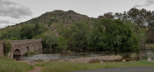 Fotografia de Rubn Lpez - Galeria Fotografica: Paisaje de La Mancha... - Foto: El Guadiana desde el Puente de Alarcos