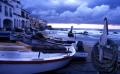 Fotos de Sin Nombre -  Foto: Barques a Calella de Palafrugell - Tramuntana a l'horitz