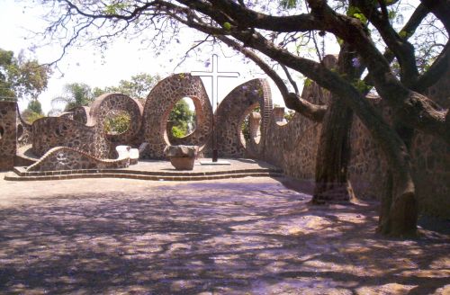 Fotografia de Jey Tenorio - Galeria Fotografica: morelos en lo cotidiano - Foto: iglecia de tetecala cruz