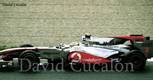 Fotografia de David Cucaln - Galeria Fotografica: Formula 1 Temporada 2010 Montmel - Foto: Lewis Hamilton - Mclaren Mercedes