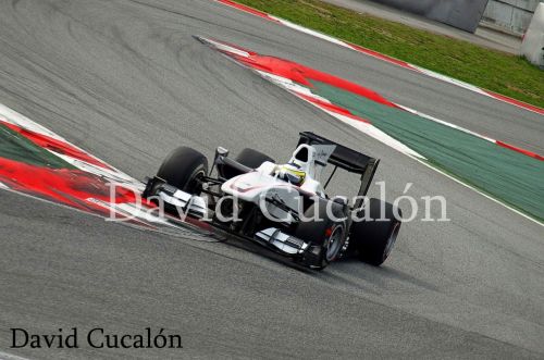 Fotografia de David Cucaln - Galeria Fotografica: Formula 1 Temporada 2010 Montmel - Foto: Pedro Delarosa - Sauber
