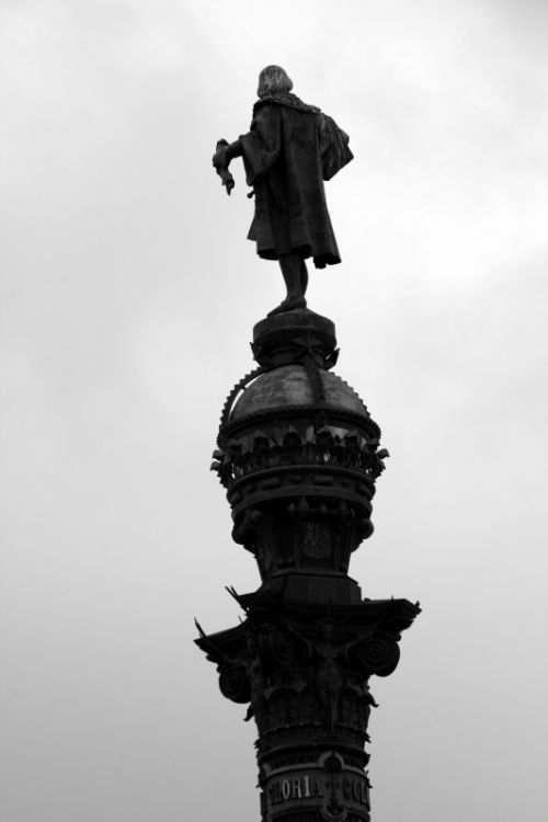 Fotografia de Sergio - Galeria Fotografica: Barcelona - Foto: Monumento a Cristobal Coln