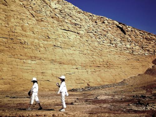 Fotografia de Ruben Seabra - Galeria Fotografica: Maravilloso Egipto 2006 - Foto: Turistas asiaticas en Abu Simbel