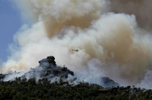 Fotografia de Vicen Llurba - Galeria Fotografica: INCENDIOS FORESTALES - Foto: INCENDIO 4