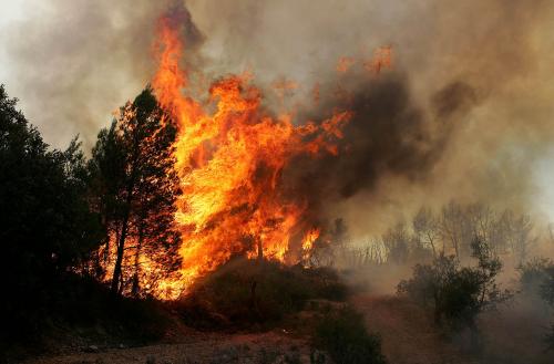 Fotografia de Vicen Llurba - Galeria Fotografica: INCENDIOS FORESTALES - Foto: INCENDIO 5