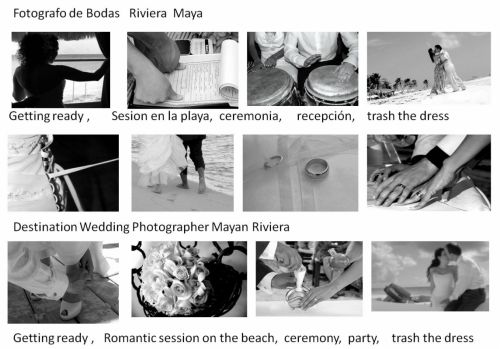 Fotografia de Foto y Playa - Galeria Fotografica: Book Bodas - Foto: Book Bodas en Playa del Carmen