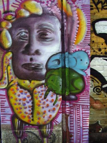 Fotografia de negrura - Galeria Fotografica: mas - Foto: mural graffity