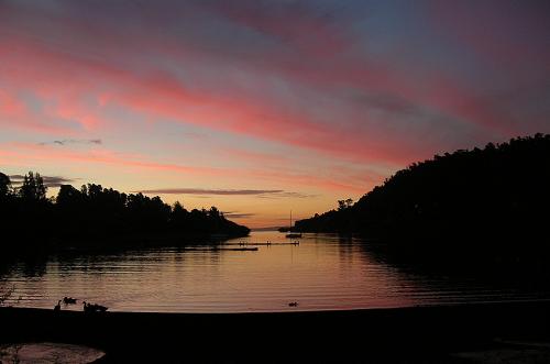 Fotografia de favu - Galeria Fotografica: rincones de mi tierra... - Foto: atardecer y vida