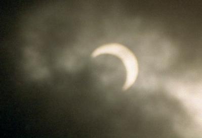 Fotografia de STCPHOTO - Galeria Fotografica: Eclipse 3 de Octubre de 2005 desde Mlaga - Foto: 2. Eclipse ... \