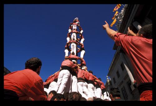 Fotografia de Dani Codina - Galeria Fotografica: Castellers - Foto: 4/9 f Colla Jove Xiquets de Valls