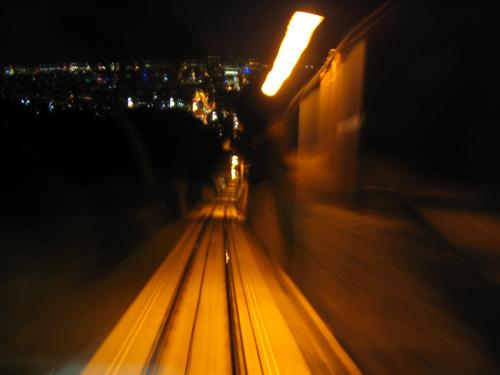 Fotografia de Sin Nombre - Galeria Fotografica: Viaje a Barcelona - Foto: Bajando en funicular