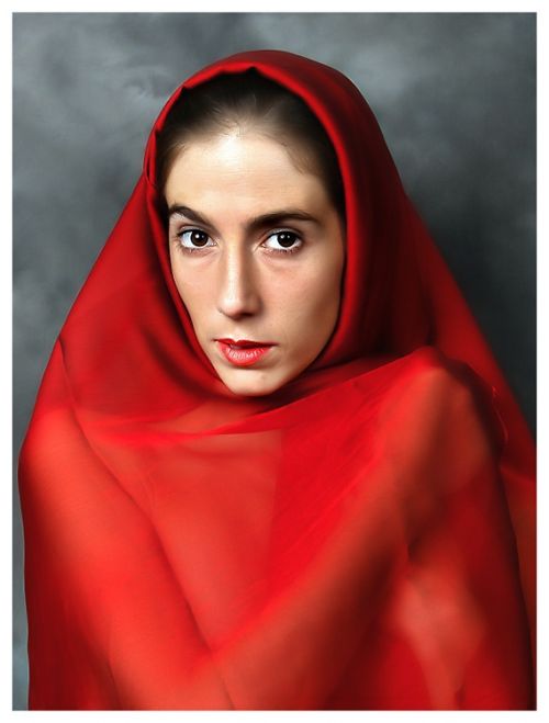 Fotografia de noubook - Galeria Fotografica: Retratos - Foto: de rojo