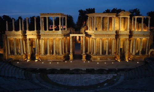 Fotos menos valoradas » Foto de jmromero - Galería: arqueologia - Fotografía: teatro romano de m