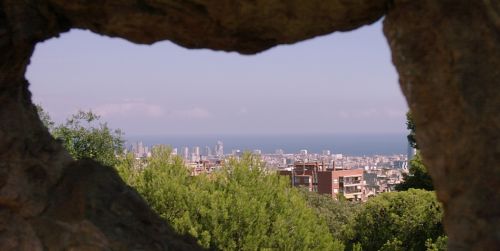 Fotografías menos votadas » Autor: Ximena Torres - Galería: Paisajes - Fotografía: Parque Guell