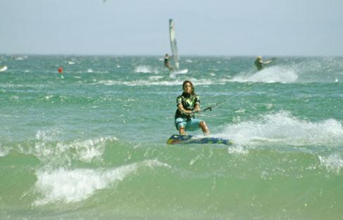 Fotografías menos votadas » Autor: PhotoPraxys - Galería: GISELA PULIDO CAMPOEONA DEL MUNDO DE KITE SURFT TARIFA 2007 - Fotografía: 