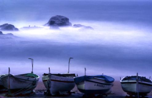 Fotos mas valoradas » Foto de Sin Nombre - Galería: Barques a Calella de Palafrugell - Fotografía: La roca del Cdol