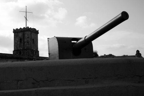 Fotografías menos votadas » Autor: Sergio - Galería: Barcelona - Fotografía: Castillo de Montju