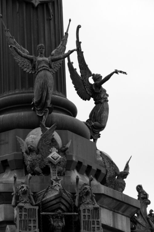 Fotografías menos votadas » Autor: Sergio - Galería: Barcelona - Fotografía: Monumento a Cristo