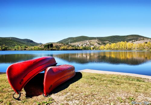 Fotografías menos votadas » Autor: Roberto Vega - Galería: El Bierzo  2. - Fotografía: Lago de Carucedo.