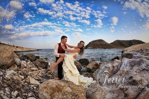 Fotografías menos votadas » Autor: Fotovideo Ferrer S.L. - Galería: Boda - Fotografía: Calas Balerma